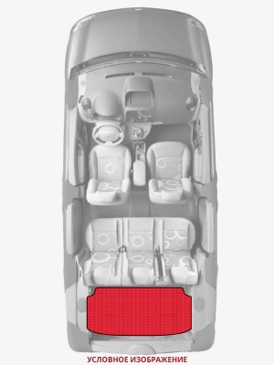 ЭВА коврики «Queen Lux» багажник для ARO IMS-57